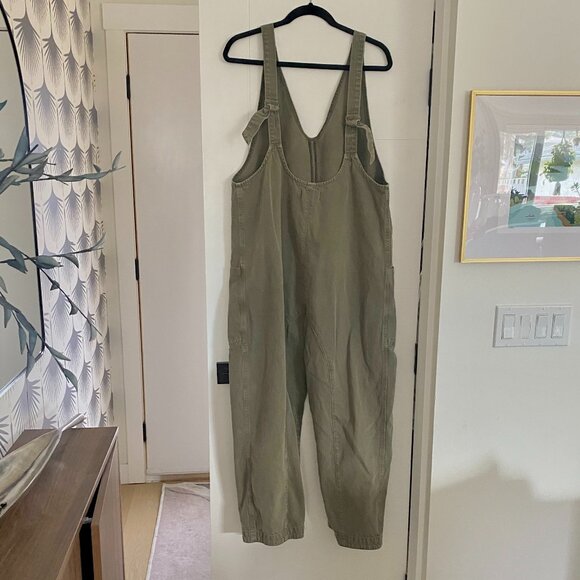 Free People Olive Green Jumpsuit - Picture 7 of 11